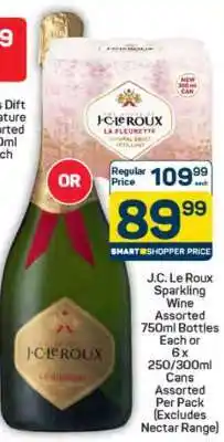 Pick n Pay J.C. Le Roux Sparkling Wine Assorted offer
