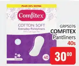 KitKat Cash and Carry COMFITEX Pantliners offer