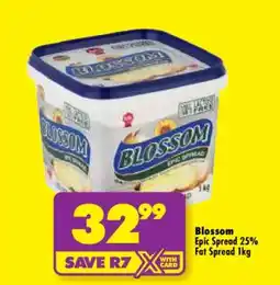 Shoprite BLOSSOM EPIC SPREAD 25% FAT SPREAD 1kg offer