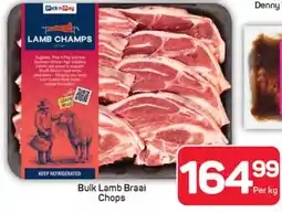 Pick n Pay Hypermarket Bulk Lamb Braai Chops offer