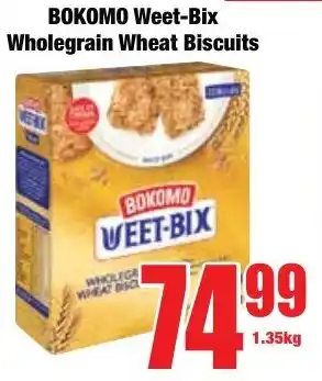 Boxer Superstores Bokomo Weet-Bix Wholegrain Wheat Biscuits offer