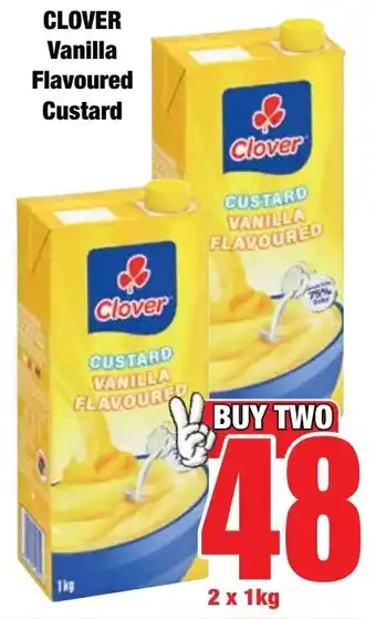 Boxer Superstores Clover Vanilla Flavoured Custard offer