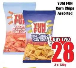 Boxer Superstores Yum Fun Corn Chips Assorted offer