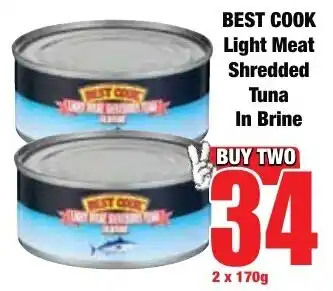 Boxer Superstores Best Cook Light Meat Shredded Tuna In Brine offer