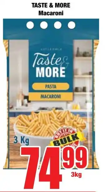 Boxer Superstores Taste & More Macaroni offer