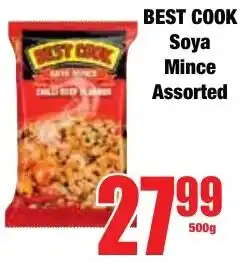 Boxer Superstores Best Cook Soya Mince Assorted offer