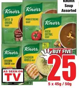 Boxer Superstores Knorr Soup Assorted offer