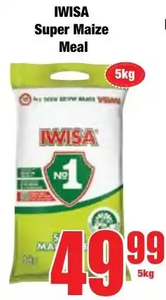 Boxer Superstores Iwisa Super Maize Meal offer