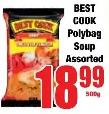 Boxer Superstores Best Cook Polybag Soup Assorted offer