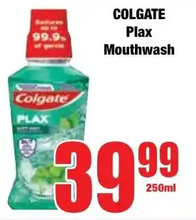 Boxer Superstores Colgate Plax Mouthwash offer
