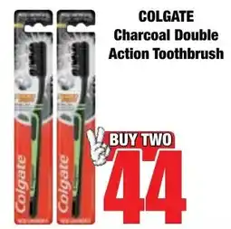 Boxer Superstores Colgate Charcoal Double Action Toothbrush offer