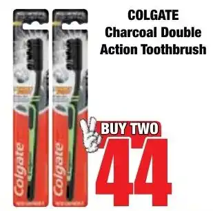 Boxer Superstores Colgate Charcoal Double Action Toothbrush offer