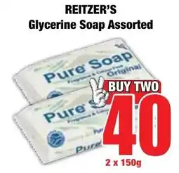Boxer Superstores Reitzer's Glycerine Soap Assorted offer