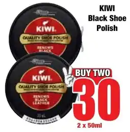 Boxer Superstores Kiwi Black Shoe Polish offer