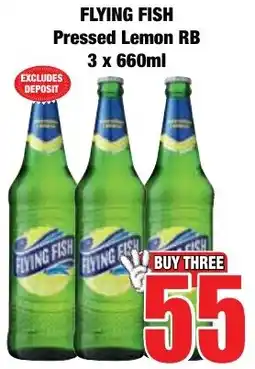 Boxer Superstores Flying Fish Pressed Lemon RB offer