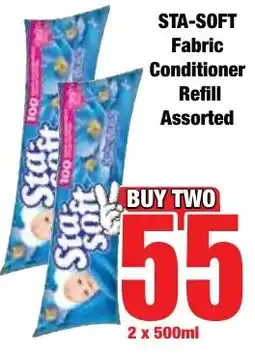 Boxer Superstores Sta-Soft Fabric Conditioner Refill Assorted offer