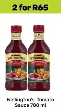 Game Wellington's Tomato Sauce offer