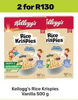Game Kellogg's Rice Krispies Vanilla offer