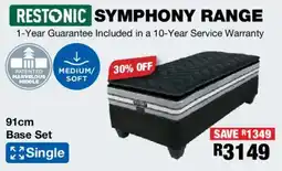 OK Furniture Restonic Symphony 91cm Base Set offer