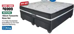 OK Furniture Restonic 183cm Tanzanite Base Set offer