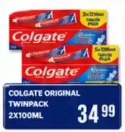 Saverite Colgate original twinpack offer