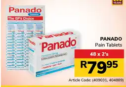 Jumbo Panado Pain Tablets offer