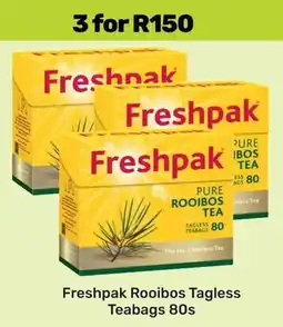 Game Freshpak Rooibos Tagless Teabags offer