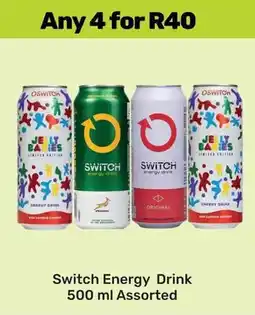 Game Switch Energy Drink Assorted offer