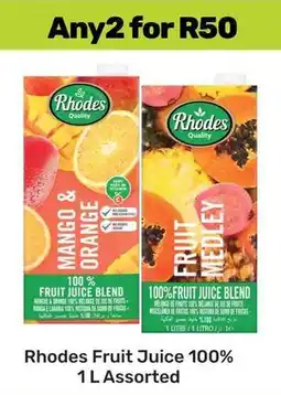 Game Rhodes Fruit Juice 100% Assorted offer