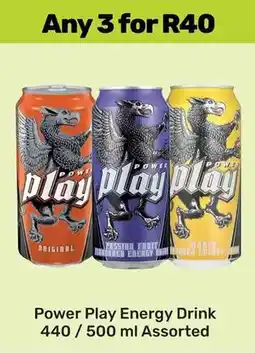 Game Power Play Energy Drink Assorted offer