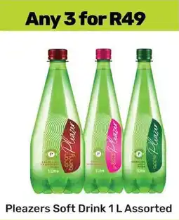 Game Pleazers Soft Drink Assorted offer