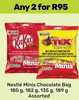 Game Nestlé Minis Chocolate Bag Assorted offer