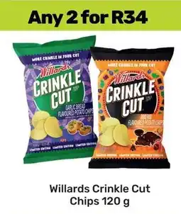 Game Willards Crinkle Cut Chips offer