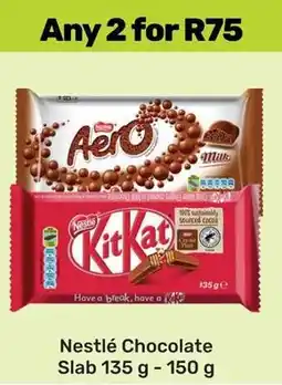 Game Nestlé Chocolate Slab offer