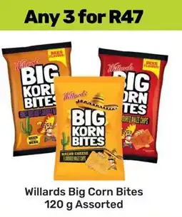 Game Willards Big Corn Bites Assorted offer