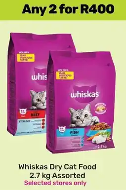 Game Whiskas Dry Cat Food Assorted offer