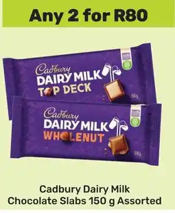 Game Cadbury Dairy Milk Chocolate Slabs Assorted offer