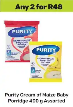 Game Purity Cream of Maize Baby Porridge Assorted offer