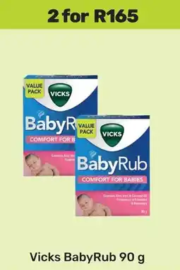 Game Vicks BabyRub offer