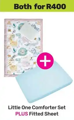 Game Little One Comforter Set plus Fitted Sheet offer