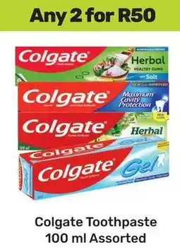 Game Colgate Toothpaste Assorted offer