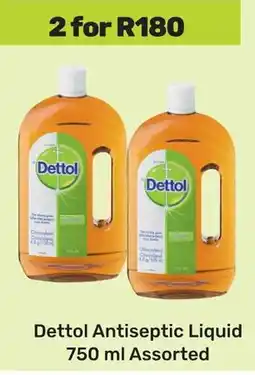 Game Dettol Antiseptic Liquid Assorted offer