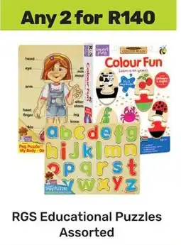 Game RGS Educational Puzzles Assorted offer