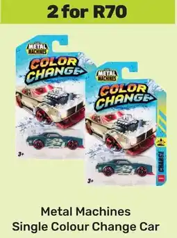 Game Metal Machines Single Colour Change Car offer