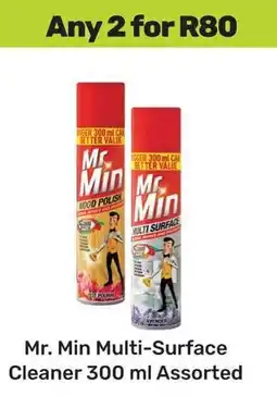 Game Mr. Min Multi-Surface Cleaner Assorted offer