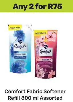 Game Comfort Fabric Softener Refill Assorted offer