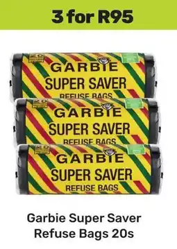 Game Garbie Super Saver Refuse Bags offer