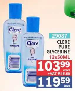 Arrow Cash And Carry Clere pure glycerine offer