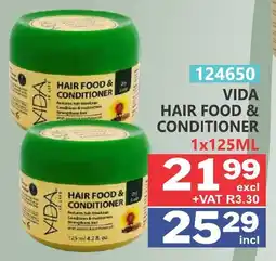 Arrow Cash And Carry Vida hair food & conditioner offer