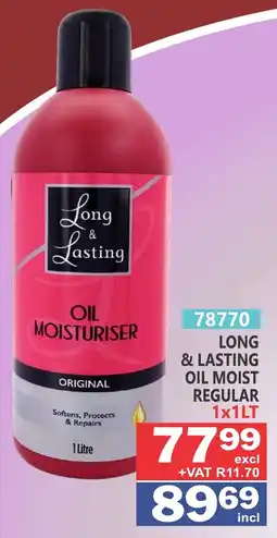 Arrow Cash And Carry Long & lasting oil moist regular offer